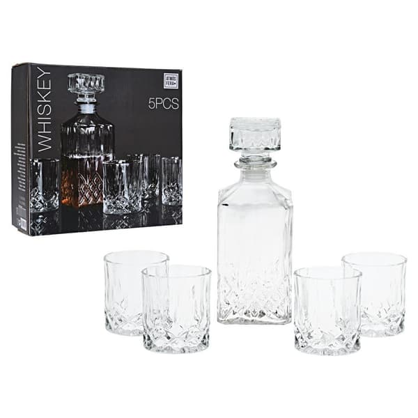 5-osainen cocktail- ja viskisarja