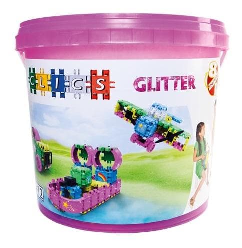 8-i-1 byggklossar - Glitter