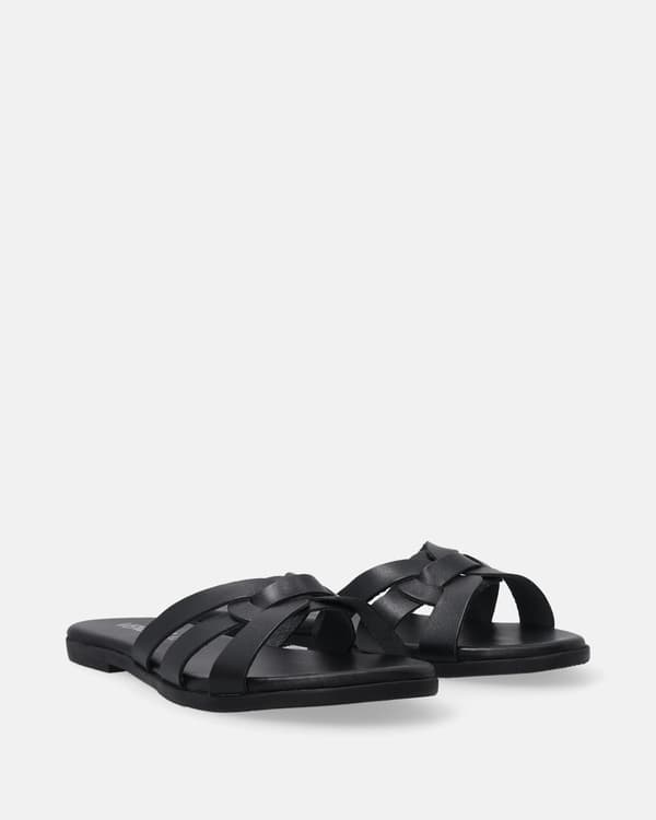 Klassiske sorte dameflip-flops Klassiske sorte dameflip-flops 39