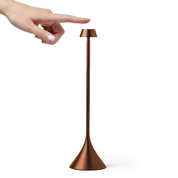 Lexon Steli Shade bordslampa brun