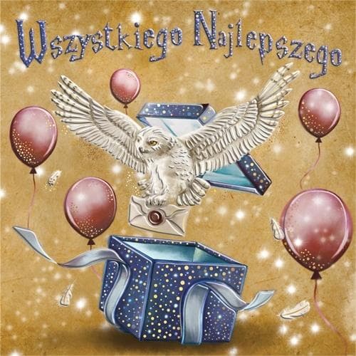 KW Hvid Ugle-kort