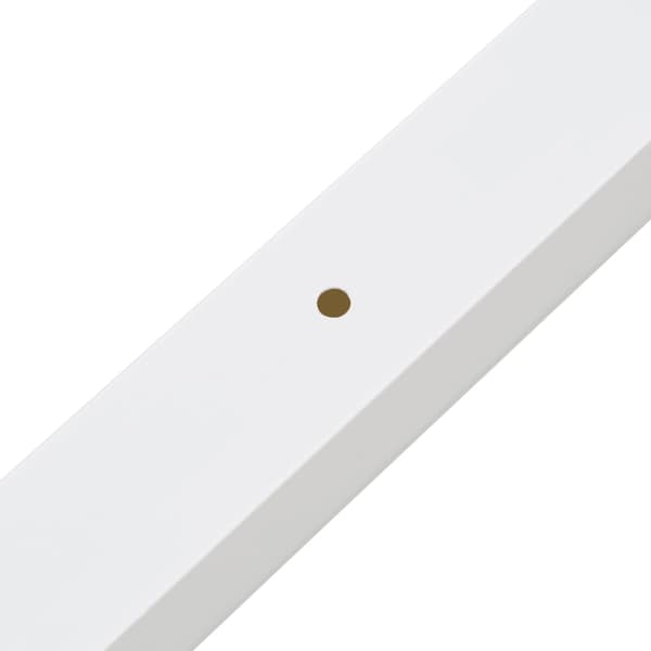 vidaXL Elinstallationsrör, 60x60 mm, 10 m, PVC