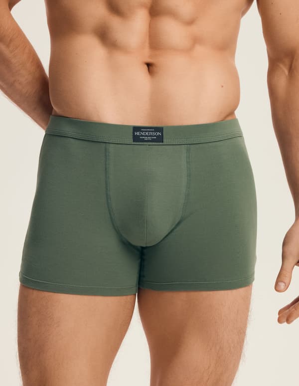 Main Henderson 3-pack boxershorts | marinblå, grön, beige M
