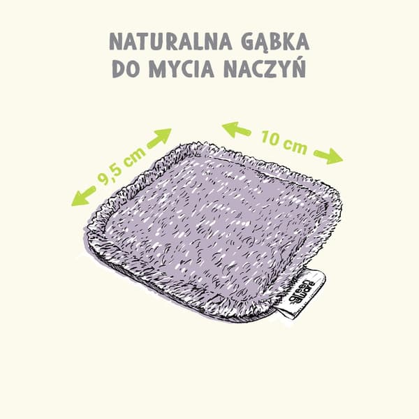 GreenAware växtbaserad luffa disksvamp 1 styck