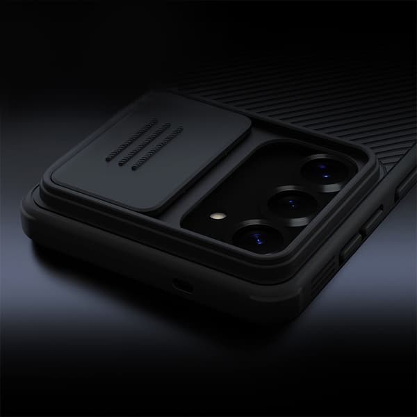 Etui til Samsung Galaxy S26 Plus, pansret Nillkin, CamShield Pro, sort