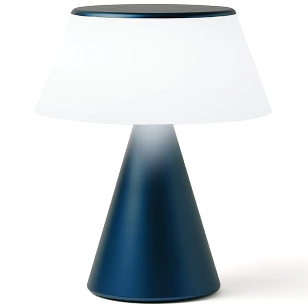 Lexon Luma XL LED-lampe, mørkeblå