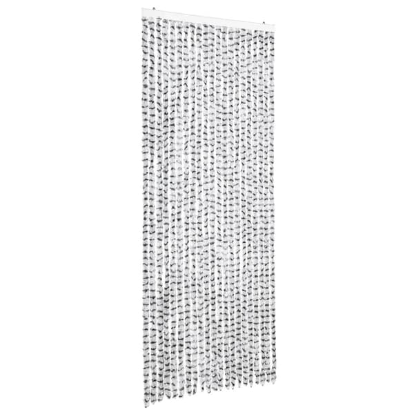 vidaXL insektnet lys og mørkegrå 90x220 cm chenille