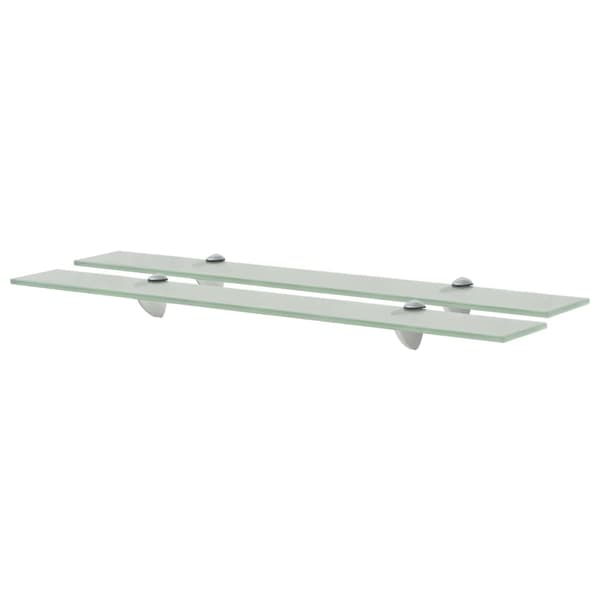vidaXL Glashyllor, 2 st, 70 x 10 cm, 8 mm