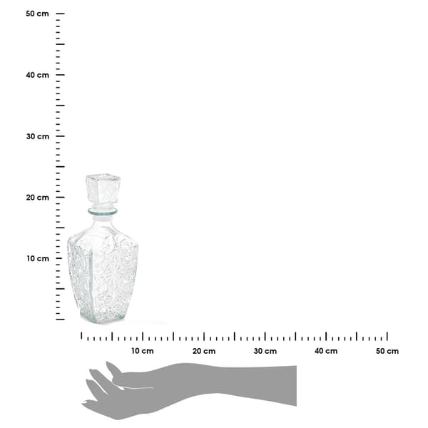 750 ml uritettu lasikannu