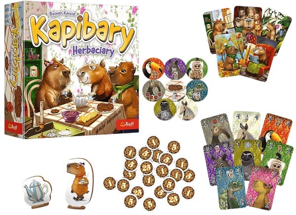 Trefl brætspil Capybaras Tea Room