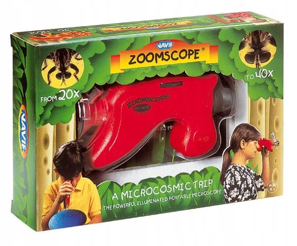 Bærbart Zoomscope-mikroskop med illuminator