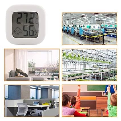 Termometer Hygrometer Fuktighetsmätare 2 st