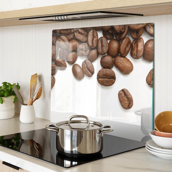 Multifunktionell dekorativ härdad kaffebönsbräda för kök 60x52 cm