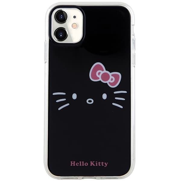 Hello Kitty IML Kitty -kasvosuoja iPhone 11:lle / XR:lle, musta