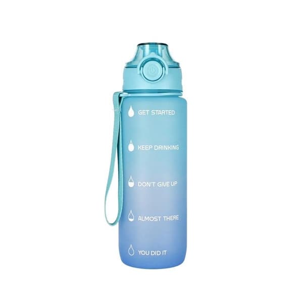 750 ml sininen pullo