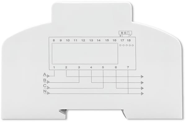 Trefas dubbelriktad elektronisk mätare Qoltec 50989