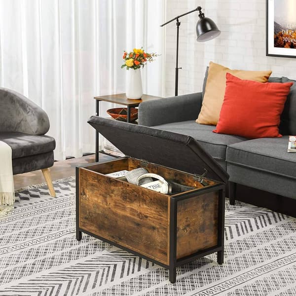 Bänk med låda och LOFT-sits
