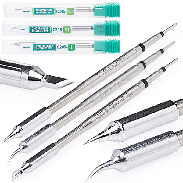 Set med 3 Yihua C245 I + SI + 2,5K spetsar