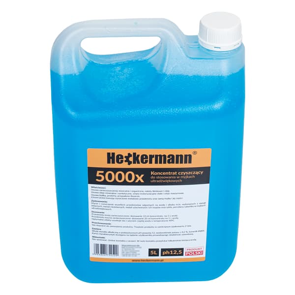 Sæt med 2x HECKERMANN ultralydsrenservæske 5L