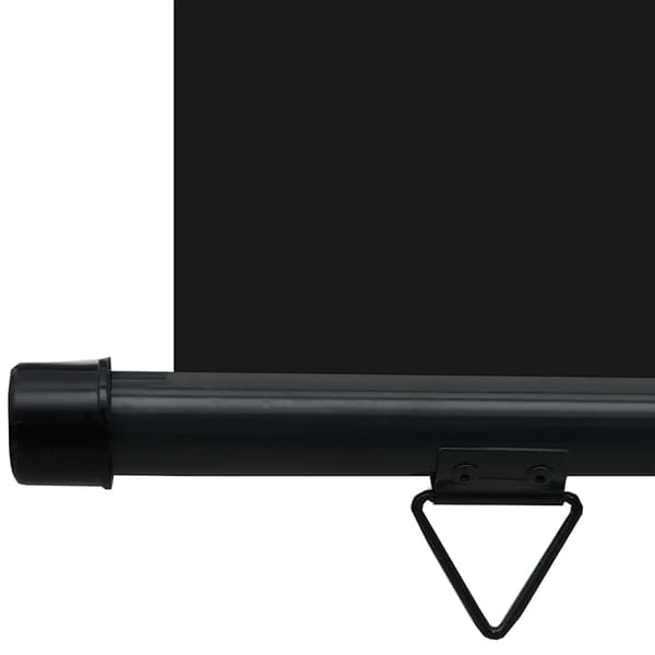 vidaXL sidemarkise til balkon 80 x 250 cm sort