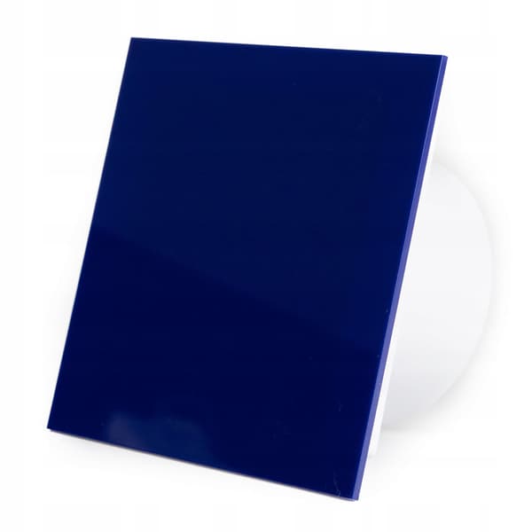 dRim 125 TS Timerfläkt Blå Plexiglas Glansfläkt Plus Panelset