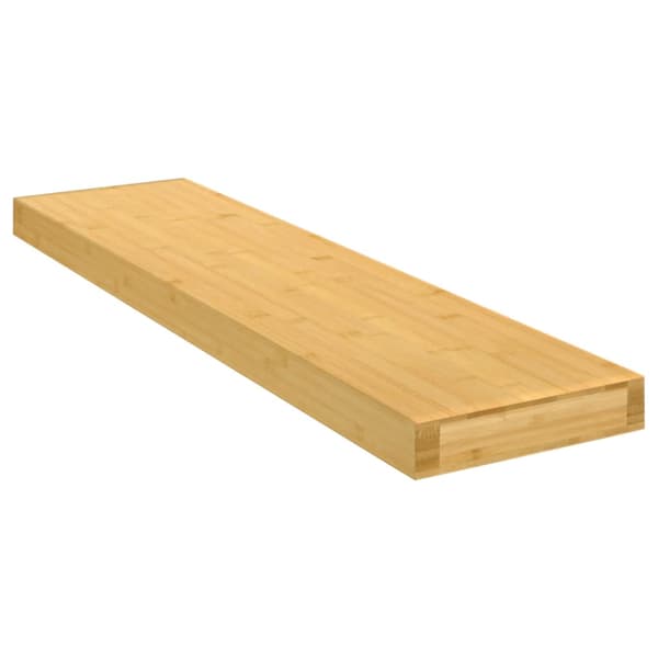 vidaXL Seinähylly 80x20x4 cm bambu