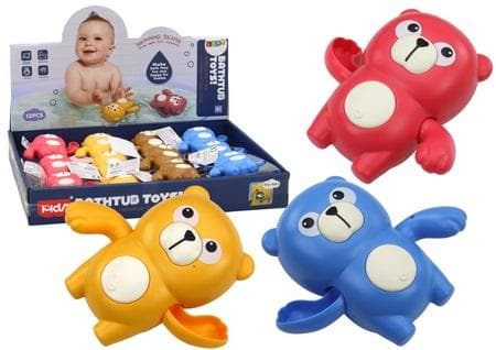 Optrækkelig badelegetøj bamse MIX
