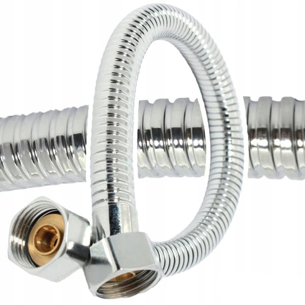 Duschlang til 40 cm duschpeline med installationsduschanslutning