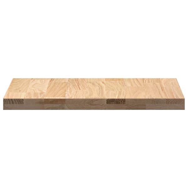vidaXL køkkenbordplade, 40x63,5x4 cm, rektangulær, massivt egetræ