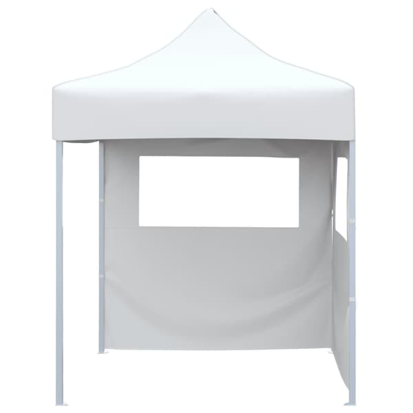 vidaXL professionelt foldbart festtelt, 2 sider, 2x2 m, stål