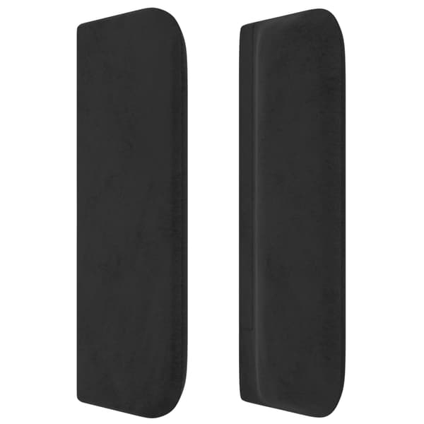 vidaXL Siivekäs niskatuki musta 103x16x78/88 cm sametti