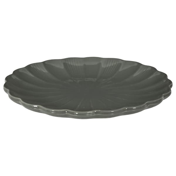 Stor Eden middagstallrik 27 cm grå