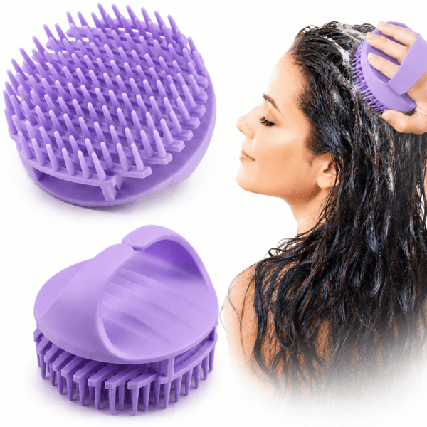 FOAMANIZER Exfolierande hårborste accelererar hårväxten