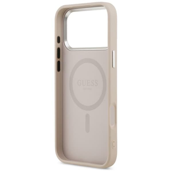 Guess Triangle Logo MagSafe-skal till iPhone 17 Pro Rosa