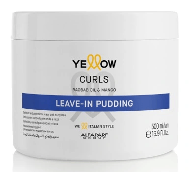 Alfaparf YELLOW Curls Leave-In Pudding Cream 500 ml