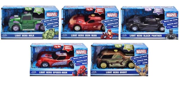 Jada Light Hero Vehicle -sekoitus 1:32