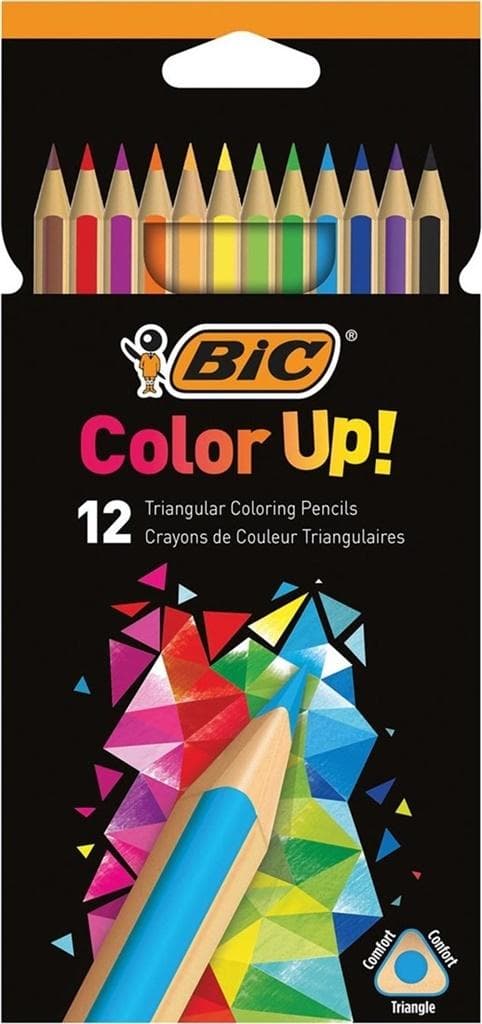 BIC EVOLUTION MÅLGJORDSPENNA 12 FÄRGER 9157
