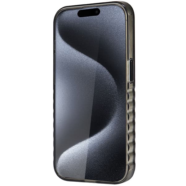 Audi IML MagSafe -kotelo iPhone 15 Prolle, musta