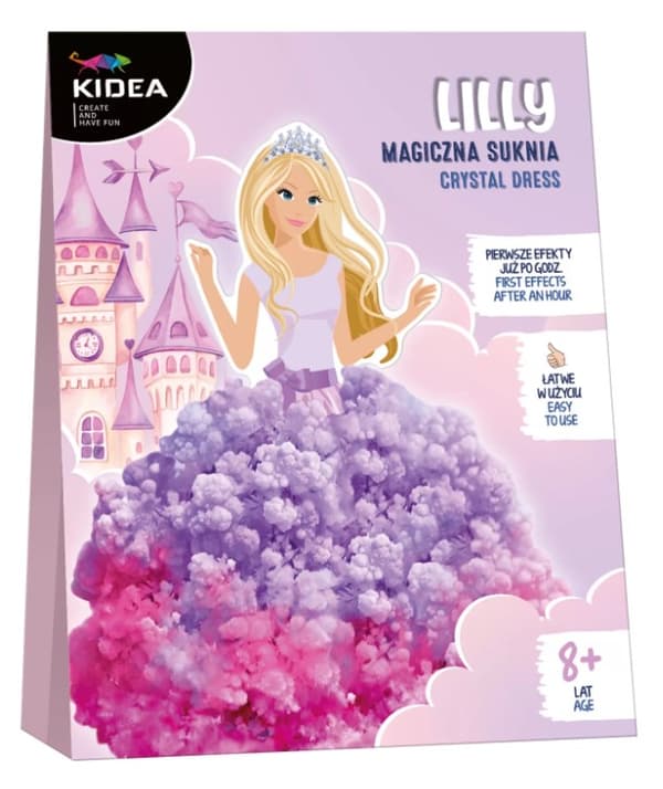 MAGISK PRINSESSE LILLY KIDEA KJOLE 6929