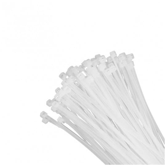 Starka buntband 2,5x150mm vita 100-pack