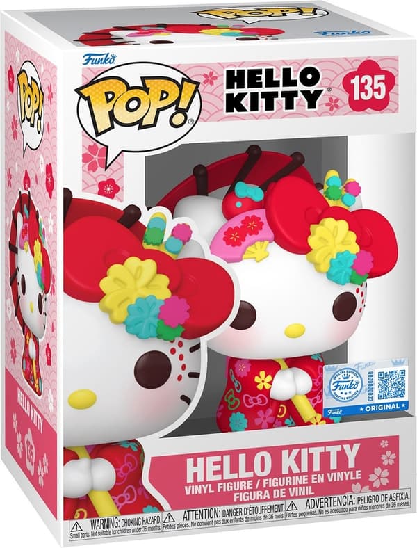 Funko Pop! Figur Sanrio Hello Kitty 135 Hello Kitty i Kimono 91717