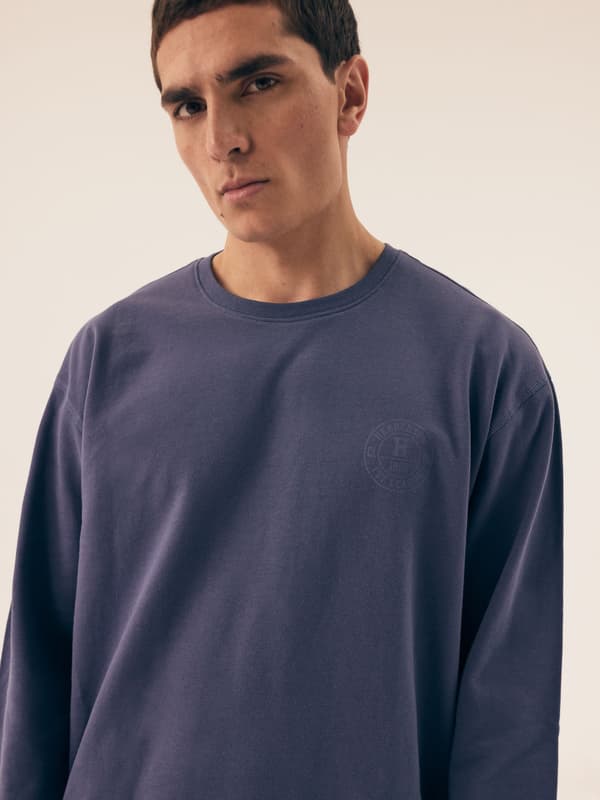 Herr Henderson Outdoor Sweatshirt | Marinblå M