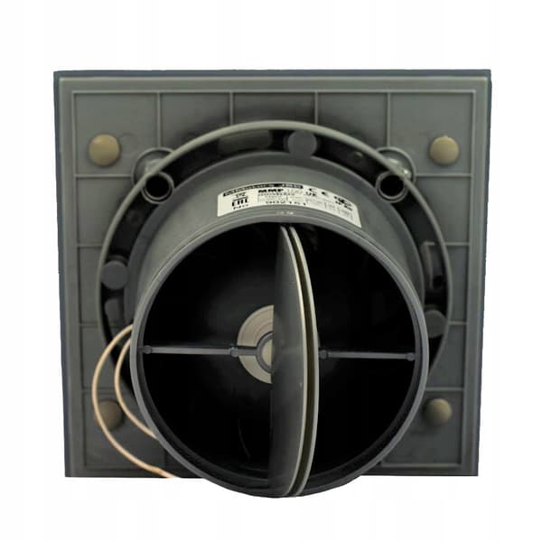 MMP 100 Energibesparende Ventilator Sølvglans Glas 23dB
