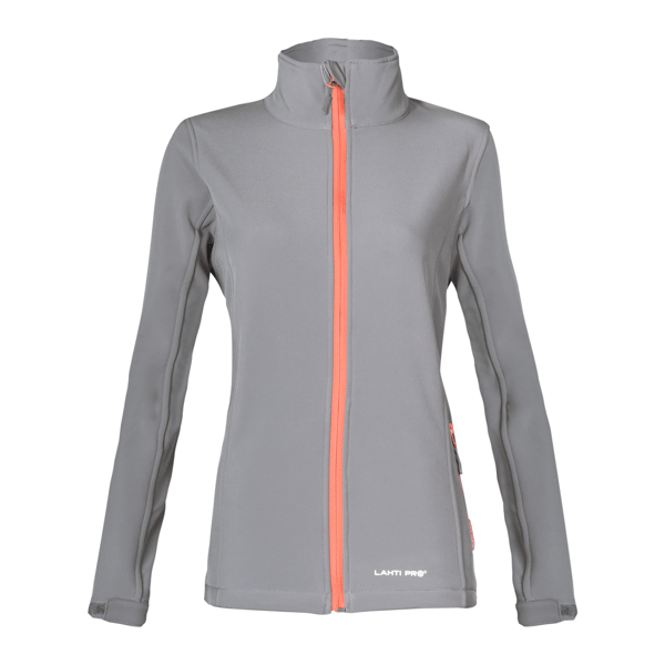 SOFTSHELLJACKA DAM, GREY-POMBER, "3XL", CE, LAHTI