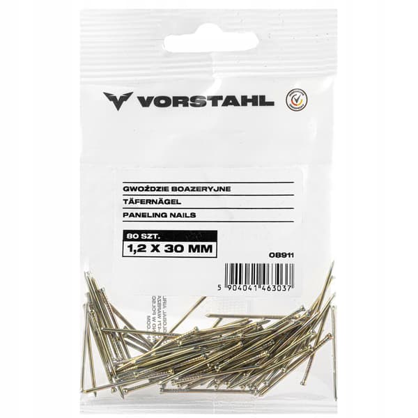 VÄGGPANELER Snickerispik Gul Galvaniserad 100 st 1,2x15mm Vorstahl