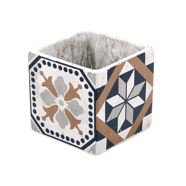 Beton urtepotte Azulejos 11cm