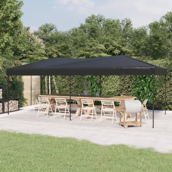 vidaXL foldbart festtelt antracit 3x6 m