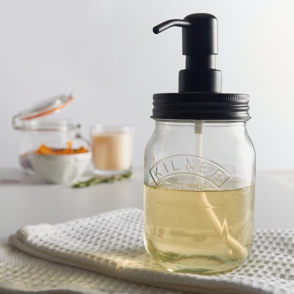Tvål-/diskmedelsbehållare 0,5 l / Kilner