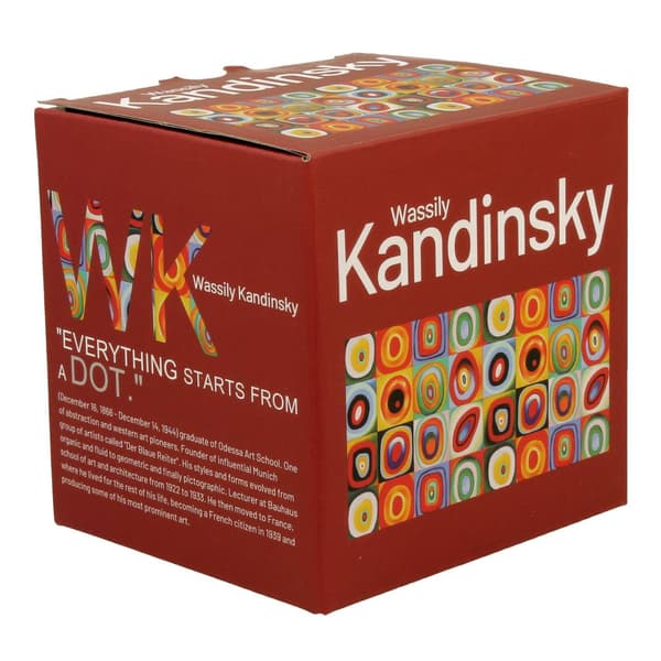 Klassisia Kandinsky-neliöitä ja muki