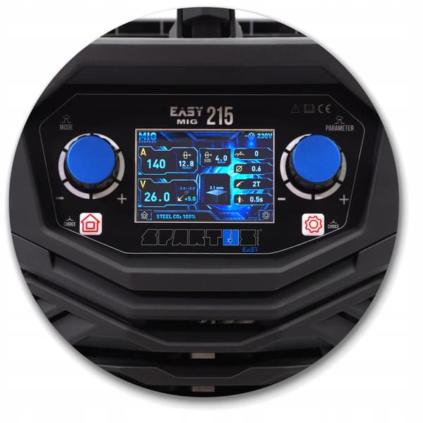 SPARTUS EasyMIG 215 LCD EasyMIG 200A 230 svetsmaskin